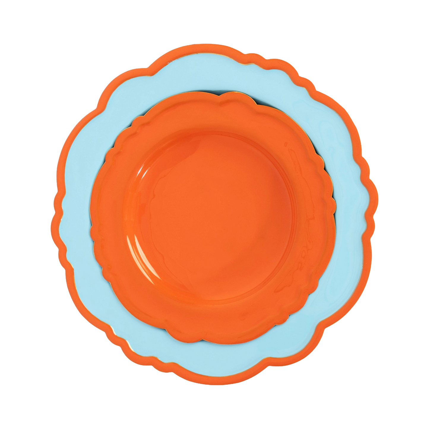 Moonflower Plates Set