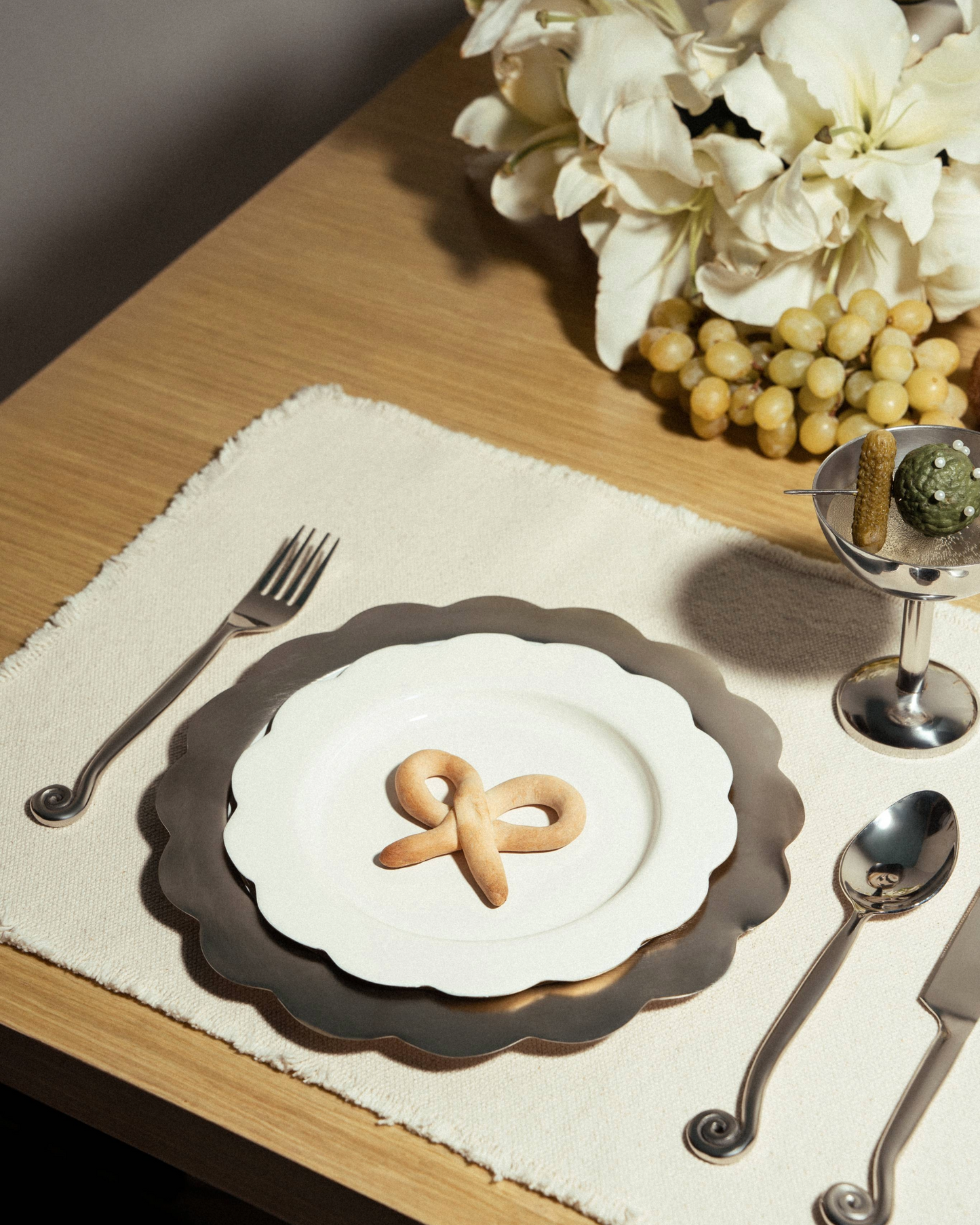 Chantilly Quarter Plate