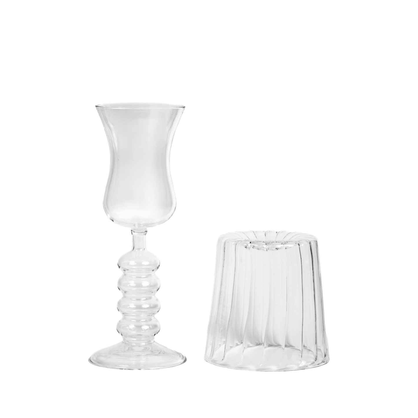Memphis Fluted Tealight Lamp
