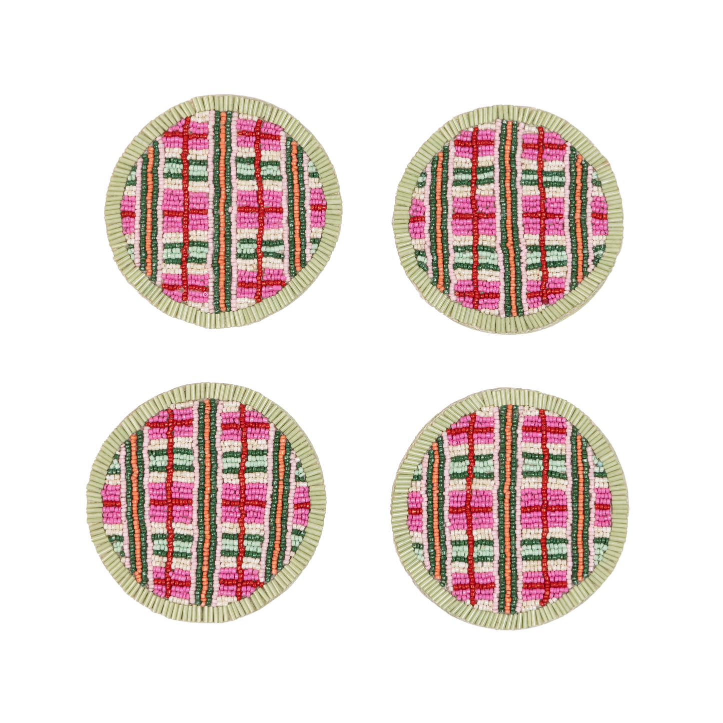 Spritzes & Checks Coaster