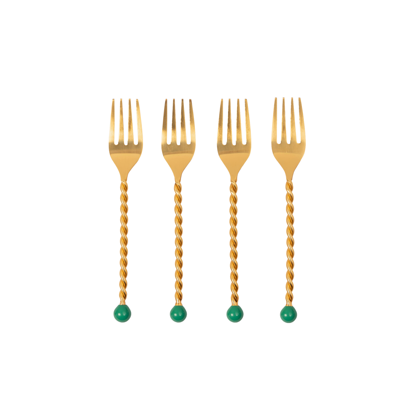 Bijoux Twist Cake Forks