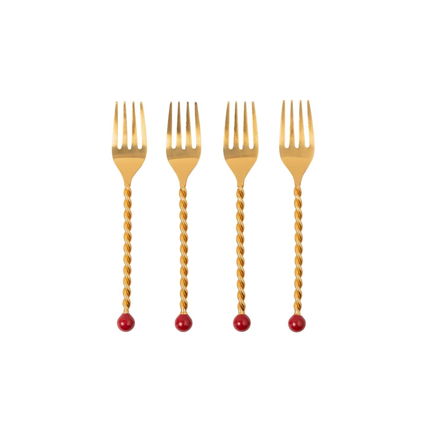 Bijoux Twist Cake Forks