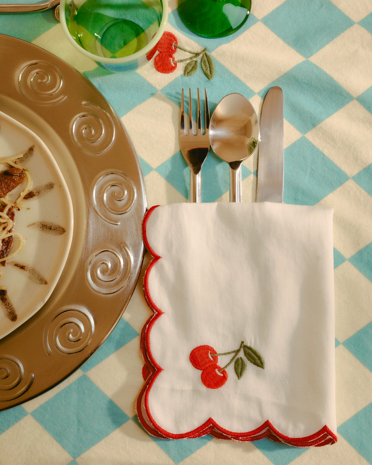 Cherry Picking Napkin