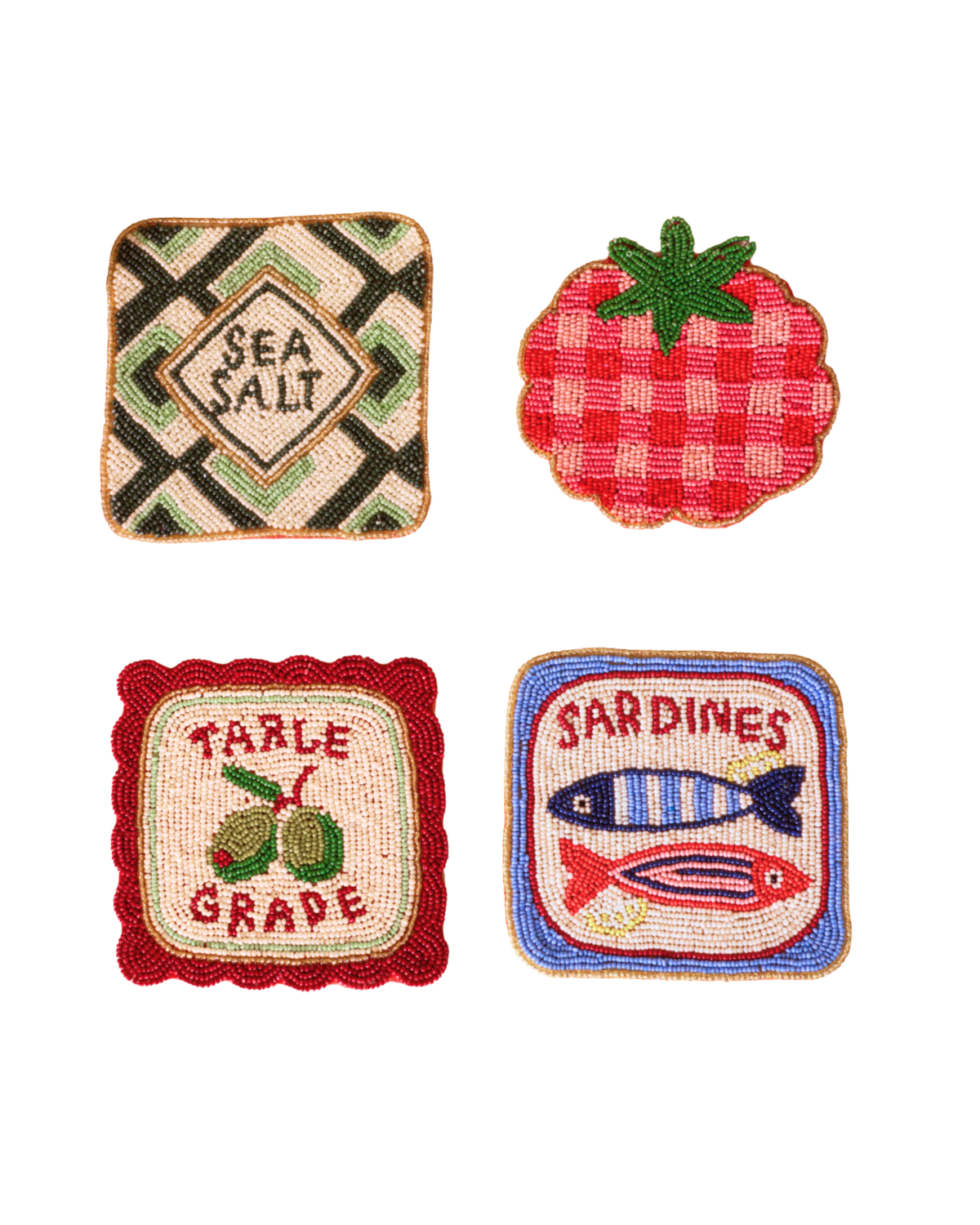 Pantry Coasters (Set of Four)